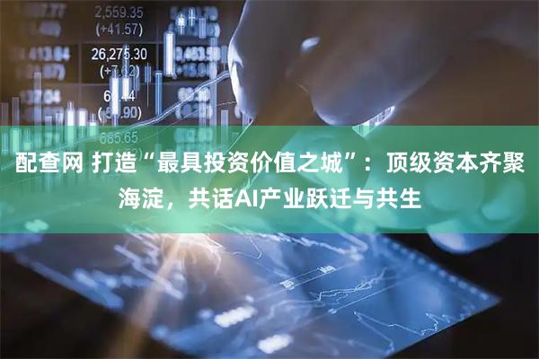 配查网 打造“最具投资价值之城”：顶级资本齐聚海淀，共话AI产业跃迁与共生