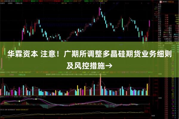 华霖资本 注意！广期所调整多晶硅期货业务细则及风控措施→