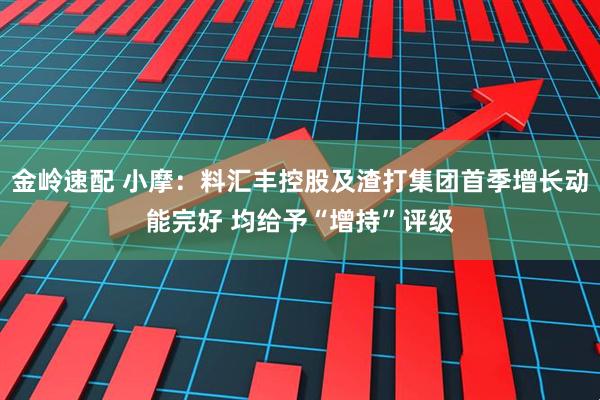 金岭速配 小摩：料汇丰控股及渣打集团首季增长动能完好 均给予“增持”评级